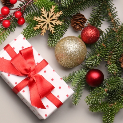 Christmas gift and decor items